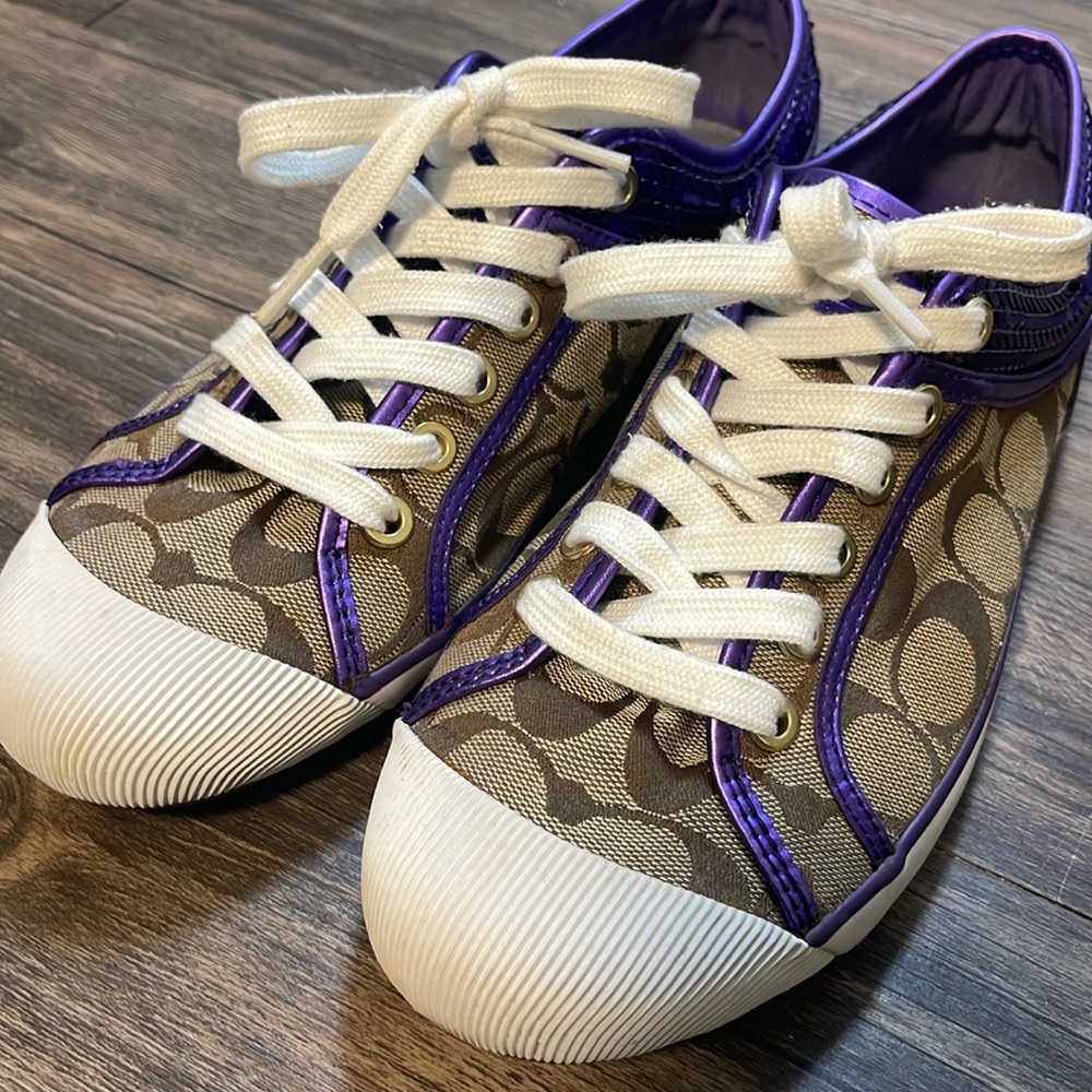 Sale Today! Coach Zorra Canvas Shoes